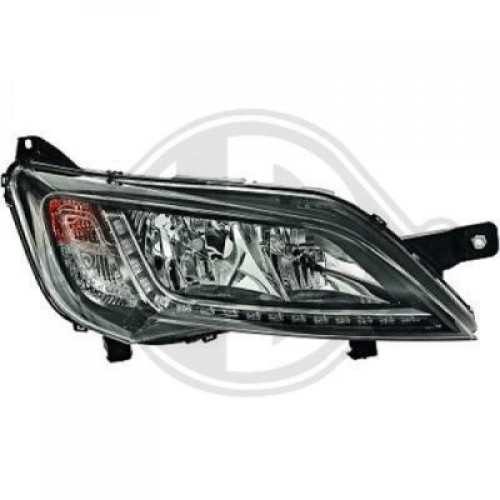 Φανάρι Εμπρός Ηλεκτρικό Led Φως Ημέρας PEUGEOT BOXER 2014 - TYC Δεξιά 637005148