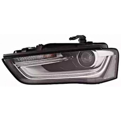 Φανάρι Εμπρός Bi xenon Led Φως Ημέρας AUDI A4 2011 - 2015 ( 8K ) TYC Αριστερά 130005149