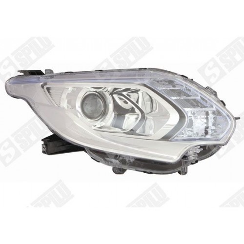 Φανάρι Εμπρός Bi xenon Led Φως Ημέρας MITSUBISHI L200 2015 - 2019 TYC Δεξιά 555105143