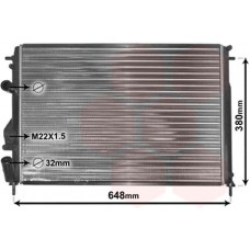 Ψυγείο Νερού RENAULT MEGANE 1999 - 2002 VALEO 017306305