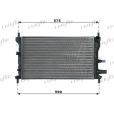 Ψυγείο Νερού FORD FIESTA 1996 - 1999 ( Mk4a ) VALEO 053006305