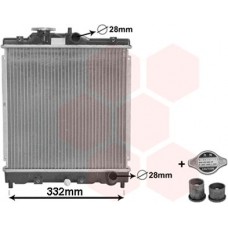 Ψυγείο Νερού HONDA CIVIC 1992 - 1995 ( EG / H / J ) VALEO 086406315