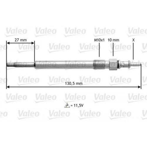 Προθερμαντήρας MERCEDES C CLASS 2000 - 2003 ( W203 ) VALEO 345121 Προθερμαντήρας MERCEDES C CLASS 2000 - 2003 ( W203 ) VALEO 345121