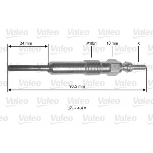 Προθερμαντήρας SUZUKI GRAND VITARA 2006 - 2009 ( JB ) VALEO 345172 Προθερμαντήρας SUZUKI GRAND VITARA 2006 - 2009 ( JB ) VALEO 345172