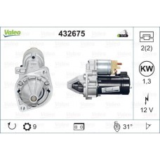 Μίζα MERCEDES C CLASS 2000 - 2003 ( W203 ) VALEO 432675