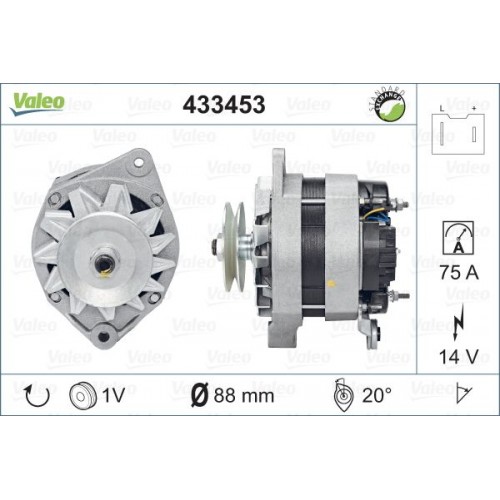 Δυναμό/Εναλλάκτης RENAULT TRAFFIC 1989 - 2001 VALEO 433453