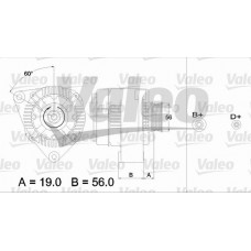 Δυναμό/Εναλλάκτης PEUGEOT 106 1992 - 1995 VALEO 436260