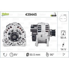 Δυναμό/Εναλλάκτης VW NEW BEETLE 2005 - 2011 ( 9C1 ) VALEO 439445