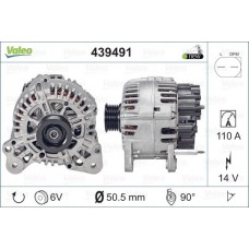 Δυναμό/Εναλλάκτης VW GOLF 2004 - 2008 ( Mk5 ) VALEO 439491