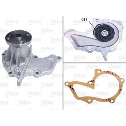 Αντλία νερού MAZDA 2 2003 - 2005 ( DY ) VALEO 506472