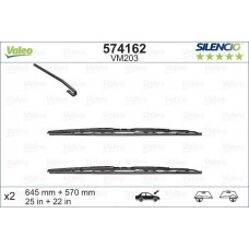 Μάκτρο καθαριστήρα/λάστιχα BMW 5 Series 2000 - 2003 ( E39 F/L ) VALEO 574162