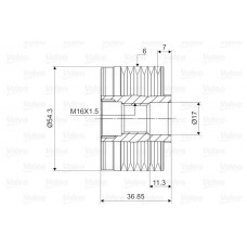 Μεμονωμένα εξαρτήματα SUZUKI VITARA 1989 - 1993 VALEO 588017