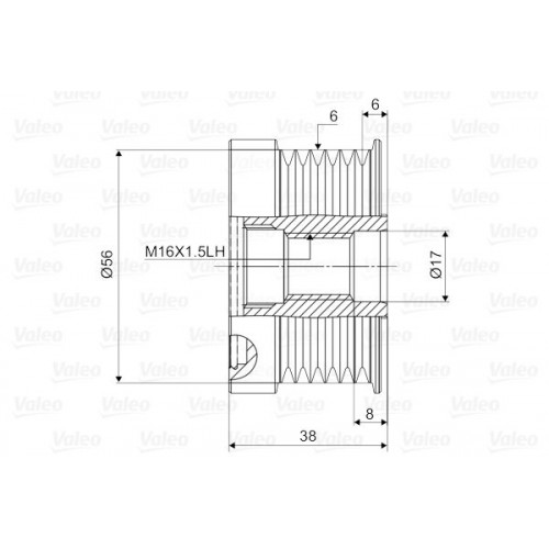 Μεμονωμένα εξαρτήματα VOLVO S40 2004 - 2007 ( MS ) VALEO 588022