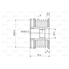 Μεμονωμένα εξαρτήματα SSANGYONG REXTON 2004 - 2006 ( GAB ) VALEO 588078