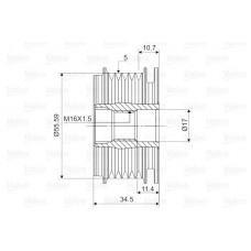 Μεμονωμένα εξαρτήματα VOLVO S40 2004 - 2007 ( MS ) VALEO 588114
