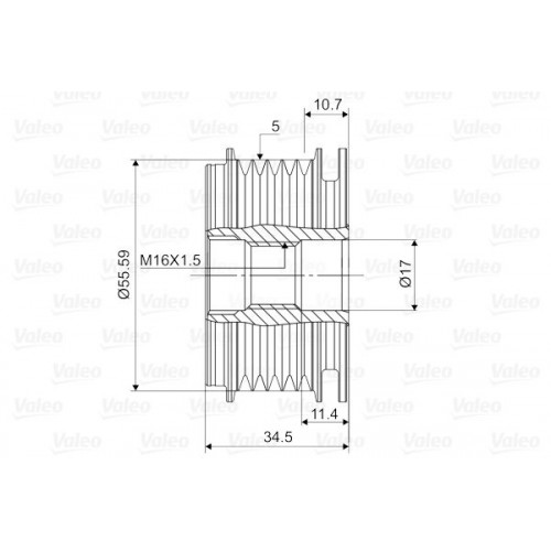 Μεμονωμένα εξαρτήματα VOLVO S40 2004 - 2007 ( MS ) VALEO 588114