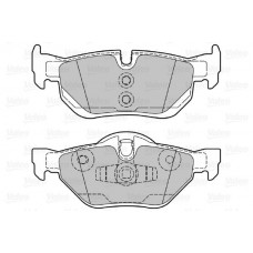 Τακάκια Σετ BMW 3 Series 2005 - 2011 ( E90/1/2/3 ) VALEO 598703