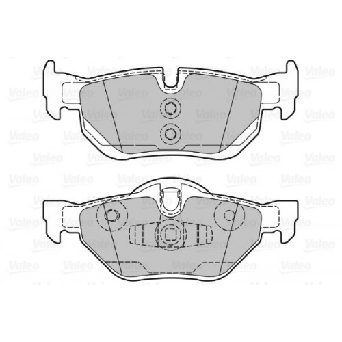 Τακάκια Σετ BMW 3 Series 2005 - 2011 ( E90/1/2/3 ) VALEO 598703