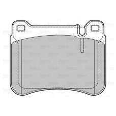 Τακάκια Σετ MERCEDES C CLASS 2000 - 2003 ( W203 ) VALEO 601034