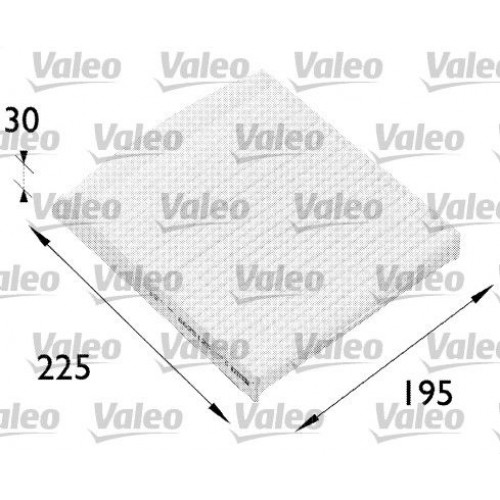 Φίλτρο αέρα εσωτερικού χώρου RENAULT SCENIC 1996 - 1998 ( JA ) VALEO 698512
