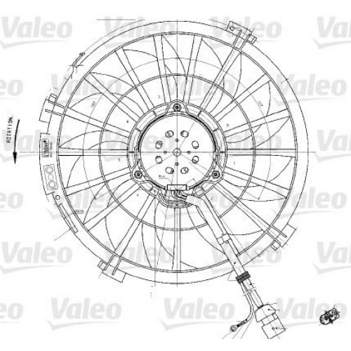 Βεντιλατέρ A/C PEUGEOT 806 1994 - 2002 ( 221 ) VALEO 698542 Βεντιλατέρ A/C PEUGEOT 806 1994 - 2002 ( 221 ) VALEO 698542