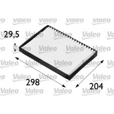 Φίλτρο αέρα εσωτερικού χώρου AUDI A4 2005 - 2008 ( 8E )( 8H ) VALEO 698606