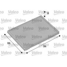 Φίλτρο αέρα εσωτερικού χώρου CITROEN XSARA 2000 - 2002 VALEO 698731