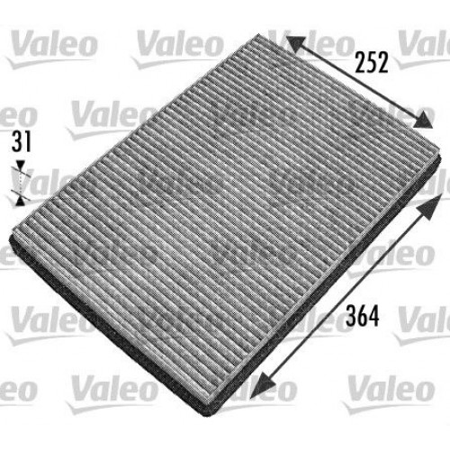 Φίλτρο αέρα εσωτερικού χώρου MERCEDES A CLASS 2001 - 2004 ( W168 ) VALEO 698744 Φίλτρο αέρα εσωτερικού χώρου MERCEDES A CLASS 2001 - 2004 ( W168 ) VALEO 698744