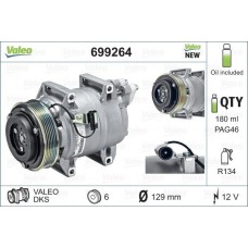 Συμπιεστής A/C (Κομπρέσορας) VOLVO S60 2005 - 2009 VALEO 699264