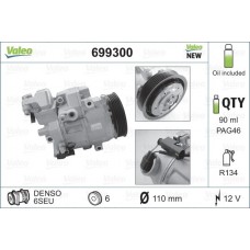 Συμπιεστής A/C (Κομπρέσορας) MERCEDES A CLASS 2001 - 2004 ( W168 ) VALEO 699300