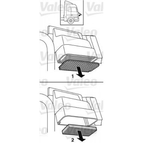 Φίλτρο αέρα εσωτερικού χώρου VOLVO 440 1988 - 1993 VALEO 716000 Φίλτρο αέρα εσωτερικού χώρου VOLVO 440 1988 - 1993 VALEO 716000