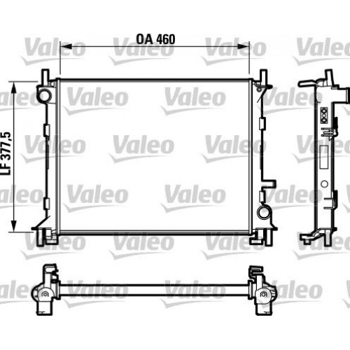 Ψυγείο Νερού FORD FOCUS 2002 - 2004 ( MK1B ) VALEO 732731