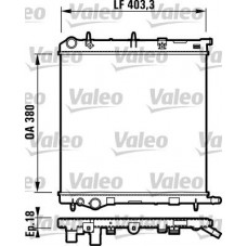 Ψυγείο Νερού PEUGEOT 207 2006 - 2009 VALEO 732831