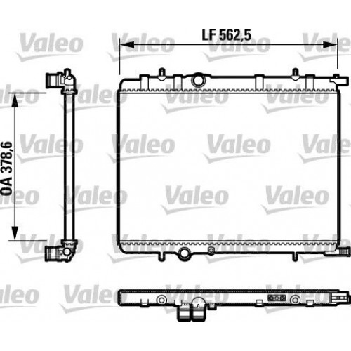 Ψυγείο Νερού PEUGEOT 307 2001 - 2005 ( 3A ) ( 3C ) VALEO 732892