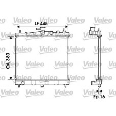 Ψυγείο Νερού NISSAN MICRA 2003 - 2005 ( K12 ) VALEO 734246