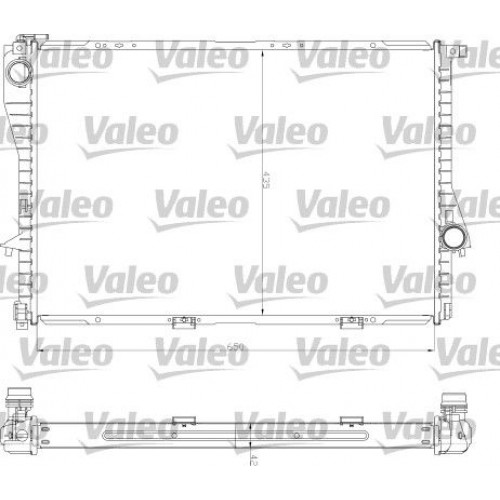 Ψυγείο Νερού BMW 5 Series 2000 - 2003 ( E39 F/L ) VALEO 734277
