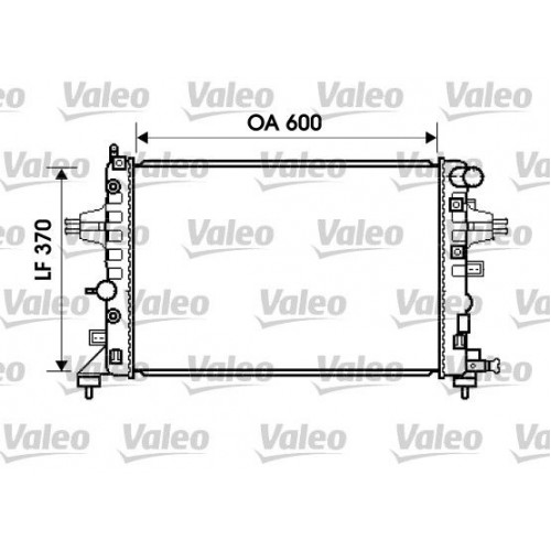 Ψυγείο Νερού OPEL ASTRA 2004 - 2007 ( H ) VALEO 734381