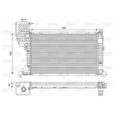 Ψυγείο Νερού VALEO 734689