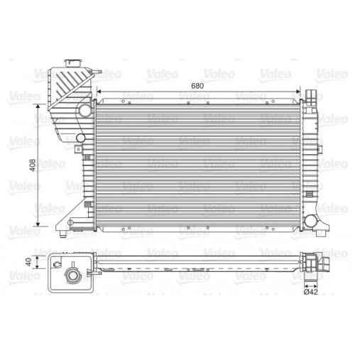 Ψυγείο Νερού VALEO 734689
