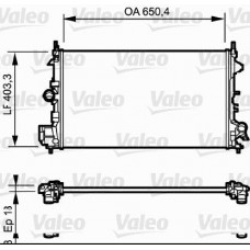 Ψυγείο Νερού OPEL VECTRA 2002 - 2005 ( C ) VALEO 734981