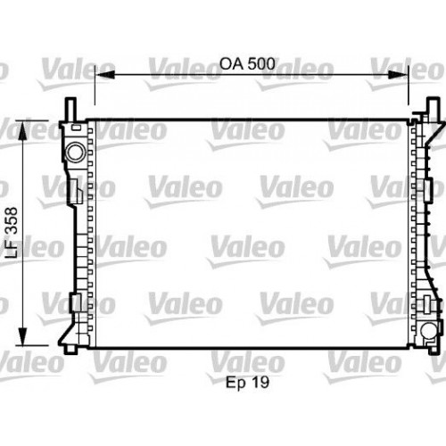 Ψυγείο Νερού VALEO 735045