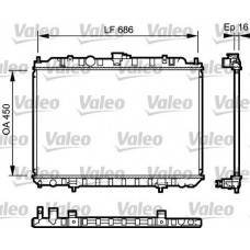 Ψυγείο Νερού NISSAN XTRAIL 2001 - 2005 ( T30 ) VALEO 735063