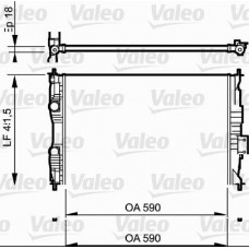 Ψυγείο Νερού VALEO 735118