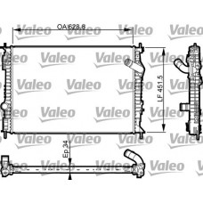 Ψυγείο Νερού NISSAN QASHQAI 2007 - 2010 ( J10 )( JJ10 ) VALEO 735461