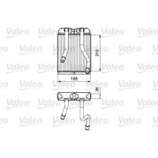 Ψυγείο Καλοριφέρ VW TOUAREG 2003 - 2007 ( 7L ) VALEO 811532