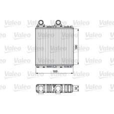 Ψυγείο Καλοριφέρ SAAB 9-3 1998 - 2002 ( YS3D ) VALEO 811554