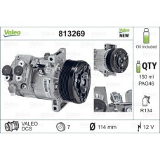 Συμπιεστής A/C (Κομπρέσορας) VALEO 813269