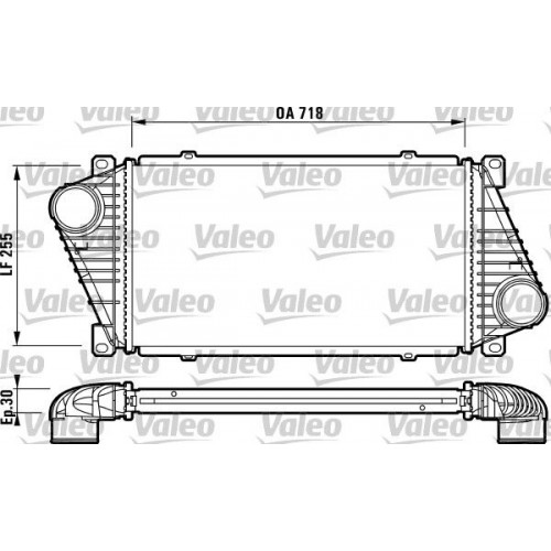 Ψυγείο Intercooler MERCEDES SPRINTER 1995 - 2000 ( 901 ) ( 902 ) ( 903 ) VALEO 816890