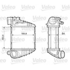 Ψυγείο Intercooler VW GOLF 1998 - 2004 ( Mk4 ) VALEO 817457