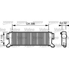Ψυγείο Intercooler MERCEDES A CLASS 2001 - 2004 ( W168 ) VALEO 817759